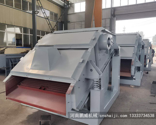 石英砂棒条圆振动筛